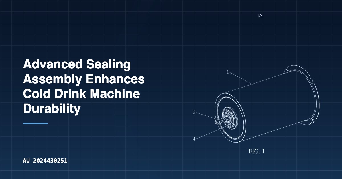 Advanced Sealing Assembly Enhances Cold Drink Machine Durability ...