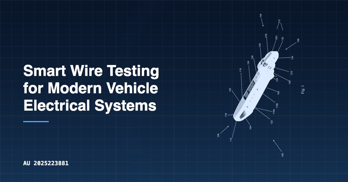Smart Wire Testing for Modern Vehicle Electrical Systems | Patent ...
