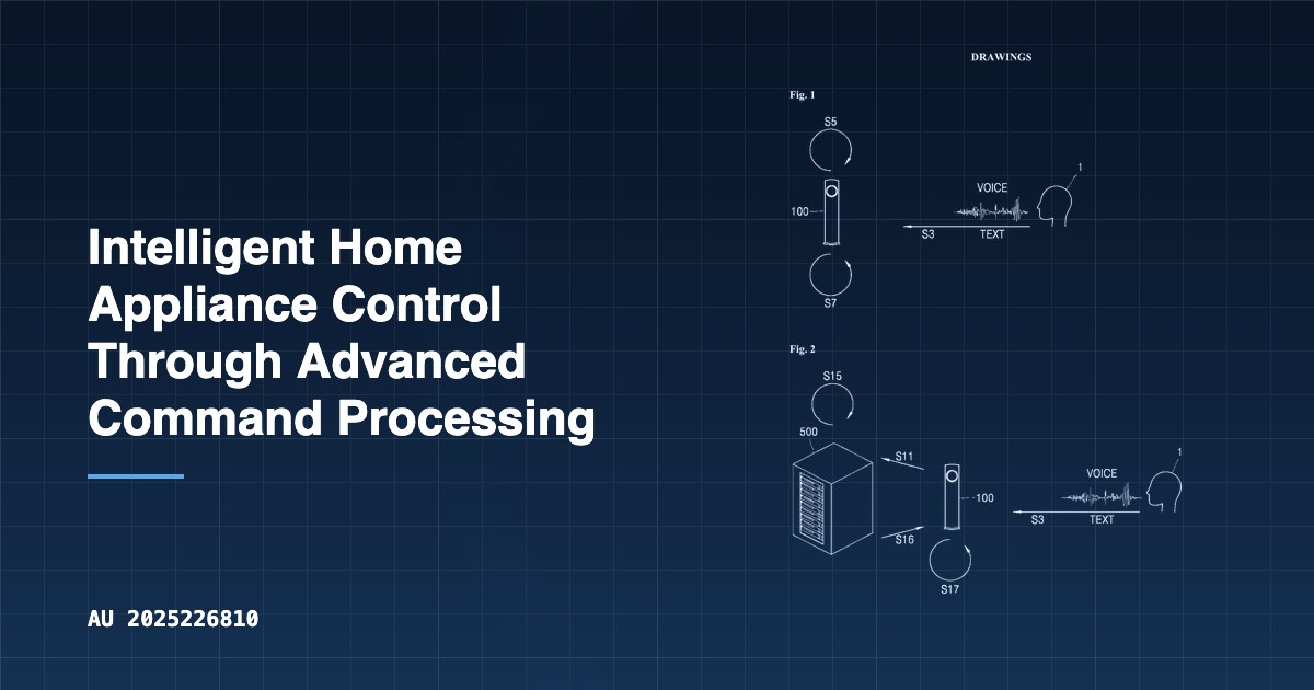 Intelligent Home Appliance Control Through Advanced Command Processing ...