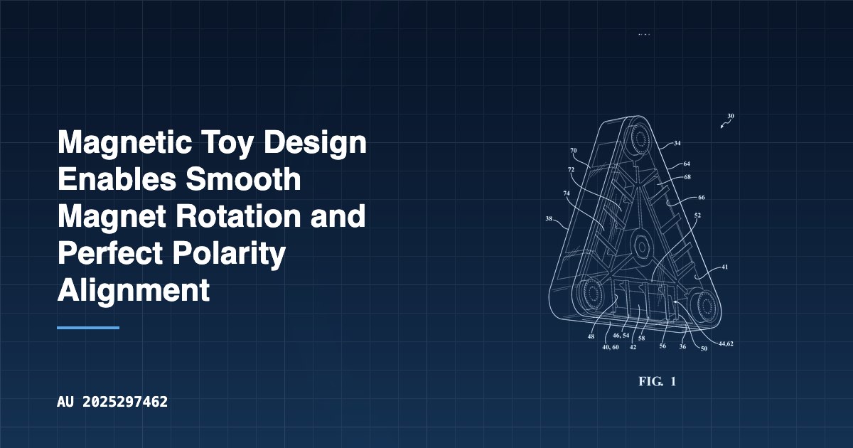 Magnetic Toy Design Enables Smooth Magnet Rotation and Perfect Polarity ...