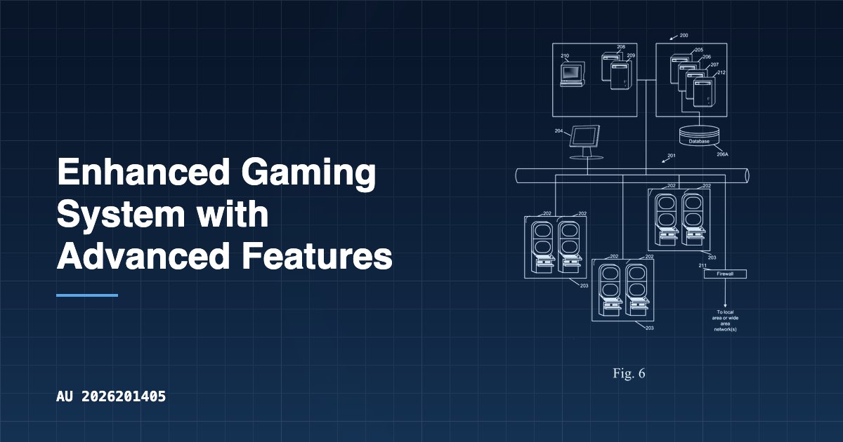 Enhanced Gaming System with Advanced Features | Patent Applications ...