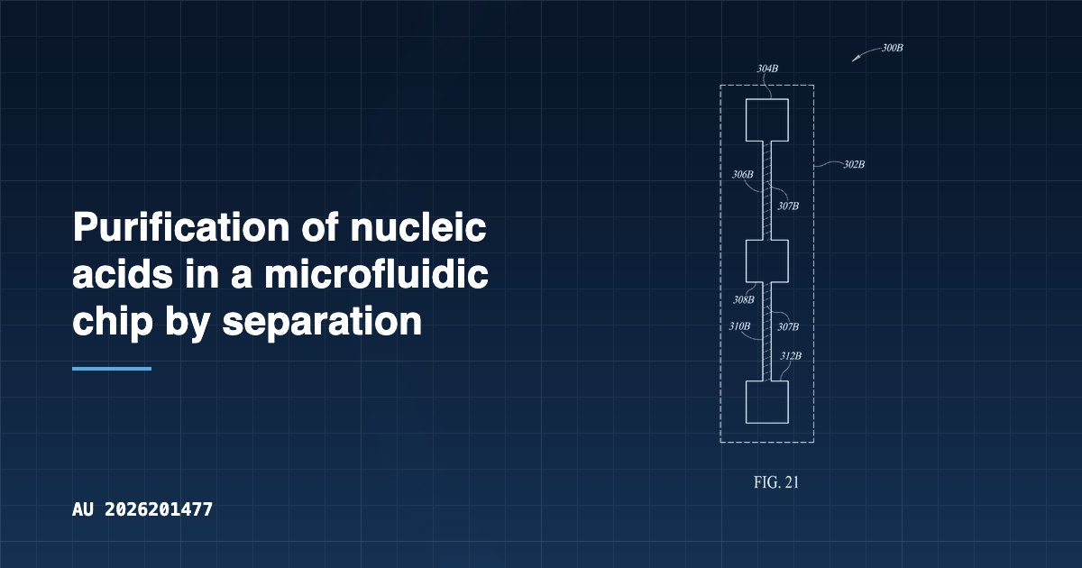 Purification of nucleic acids in a microfluidic chip by separation ...
