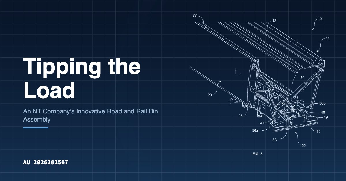 Tipping the Load | Patent Applications Open to Public Inspection | Atmoss